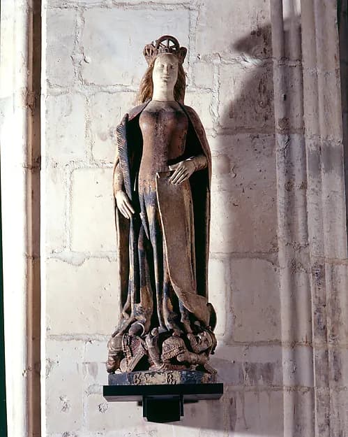 Saint Catherine by Anonymous depicting Romans 8