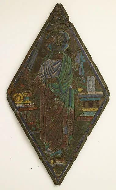 Plaque with Christ as Mediator by Anonymous depicting John 1