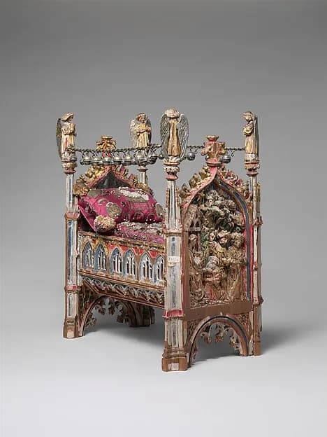 Crib of the Infant Jesus by Anonymous depicting Luke 2