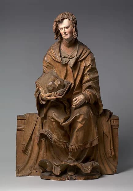 Saint Stephen by Hans Leinberger depicting Acts 7