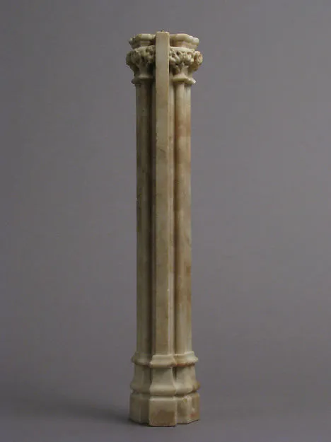 Architectural Fragment from a Retable, Tabernacle, or Tomb by Anonymous depicting Exodus 25