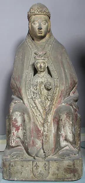 Virgin and Child by Anonymous depicting Luke 2