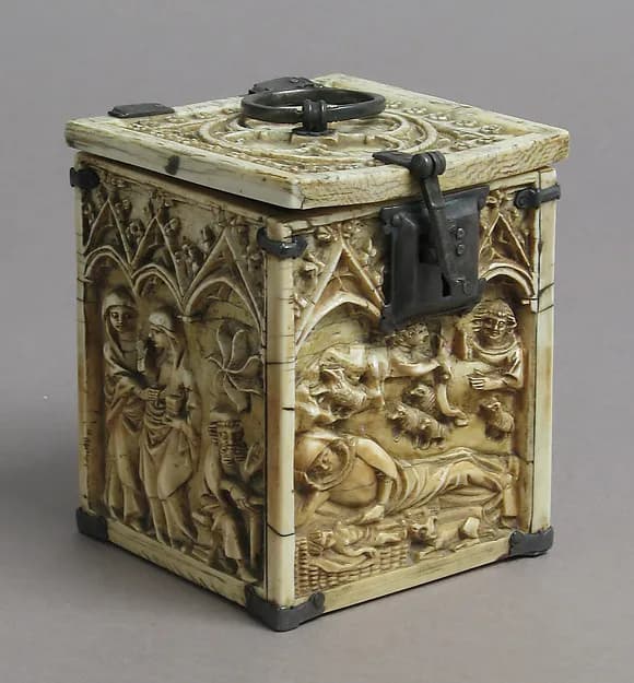 Box with Scenes from the Infancy of Christ by Anonymous depicting John 1