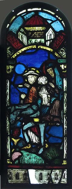 The Flight Into Egypt by Anonymous depicting Matthew 2