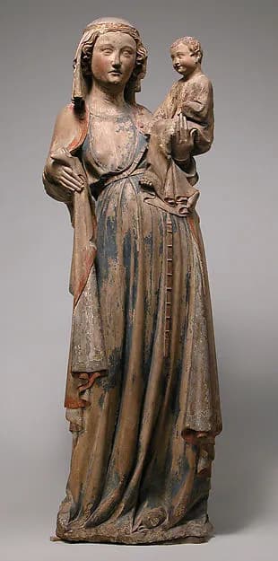 Virgin and Child by Anonymous depicting Luke 2