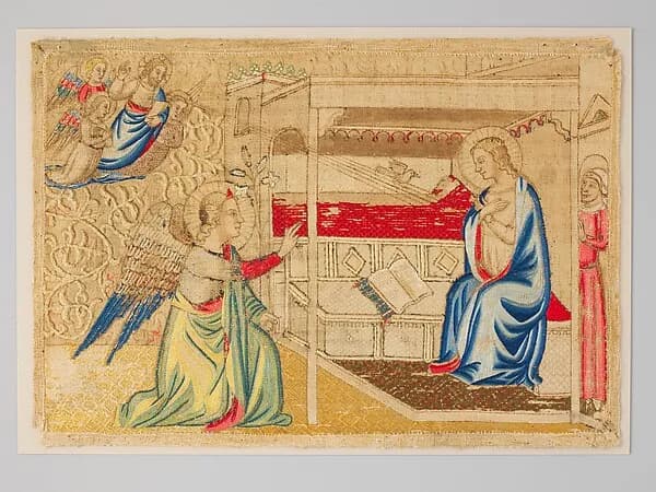 The Annunciation by Anonymous depicting Luke 1