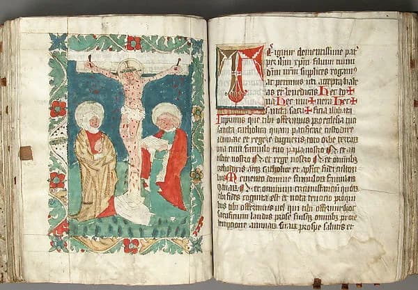 Missal by Anonymous depicting Matthew 27