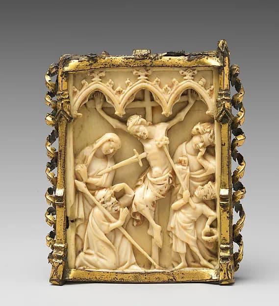 Pax with the Crucifixion by Anonymous depicting Matthew 27