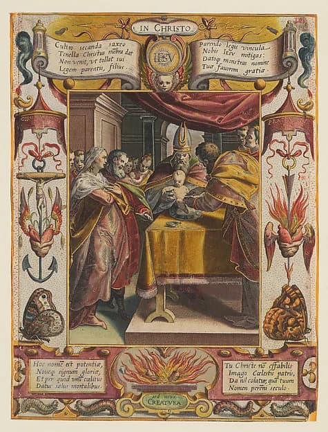 Circumcision by Aegidius Sadeler II depicting John 1