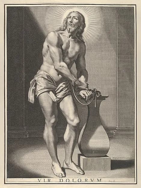 Man of Sorrows by Grégoire Huret depicting John 1