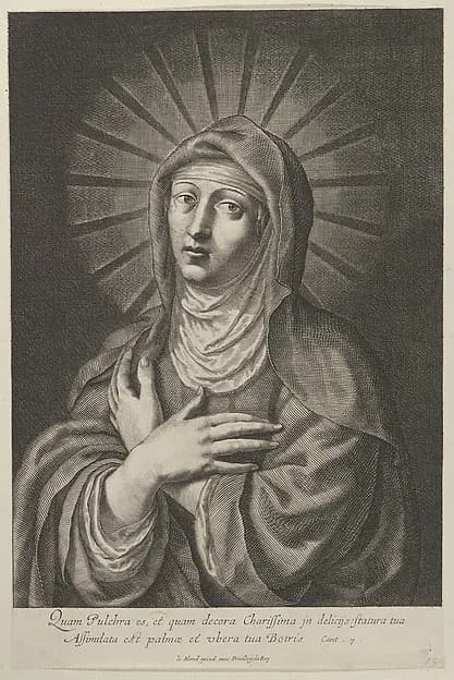The Savior with the Globe in his Hand by Grégoire Huret depicting Luke 1
