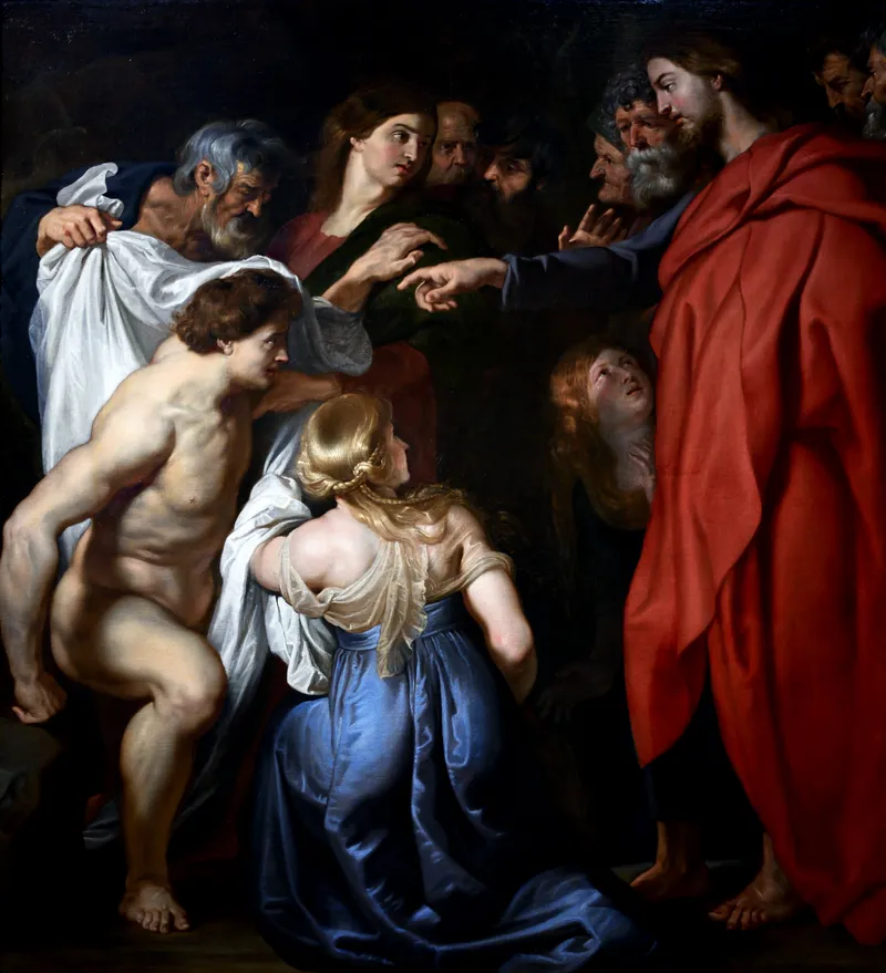 The Raising of Lazarus by Peter Paul Rubens depicting John 11:38