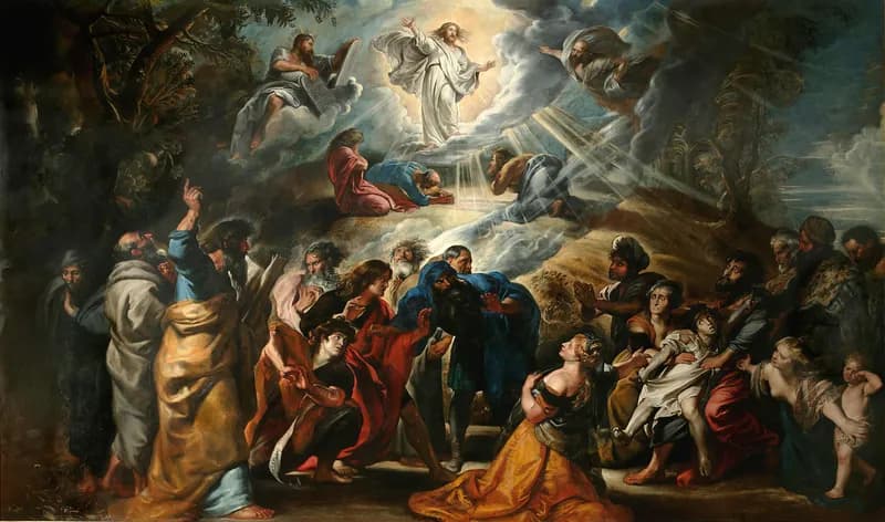 The Transfiguration by Peter Paul Rubens depicting Matthew 17:1