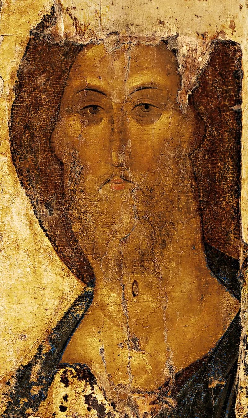 The Saviour of Zvenigorod by Andrei Rublev depicting John 14:6