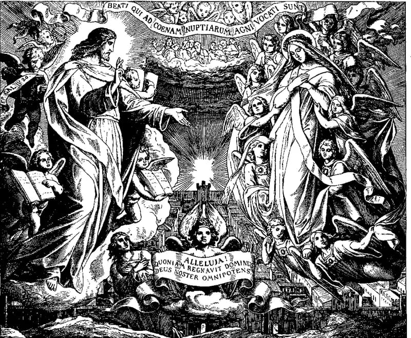 The New Jerusalem by Julius Schnorr von Carolsfeld depicting Revelation 21:1