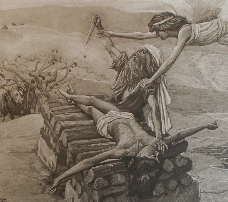 The Sacrifice of Abraham by James Tissot depicting Genesis 22:12