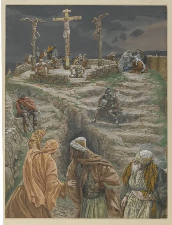 My God My God Why Hast Thou Forsaken Me by James Tissot depicting Matthew 27:46