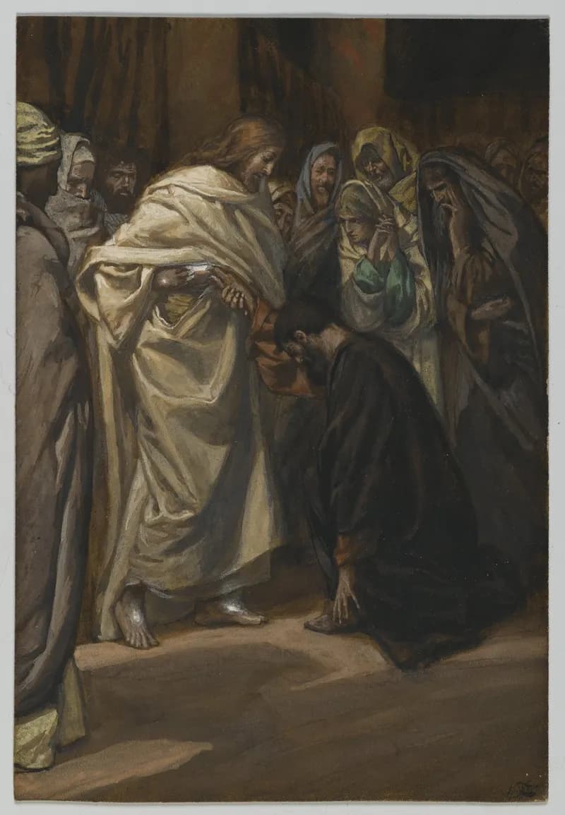 The Disbelief of Saint Thomas by James Tissot depicting John 20:24