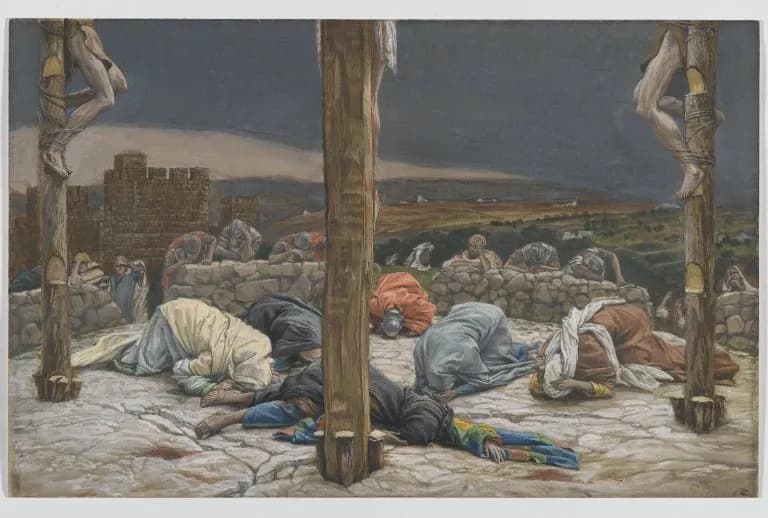The Earthquake by James Tissot depicting Matthew 27:51