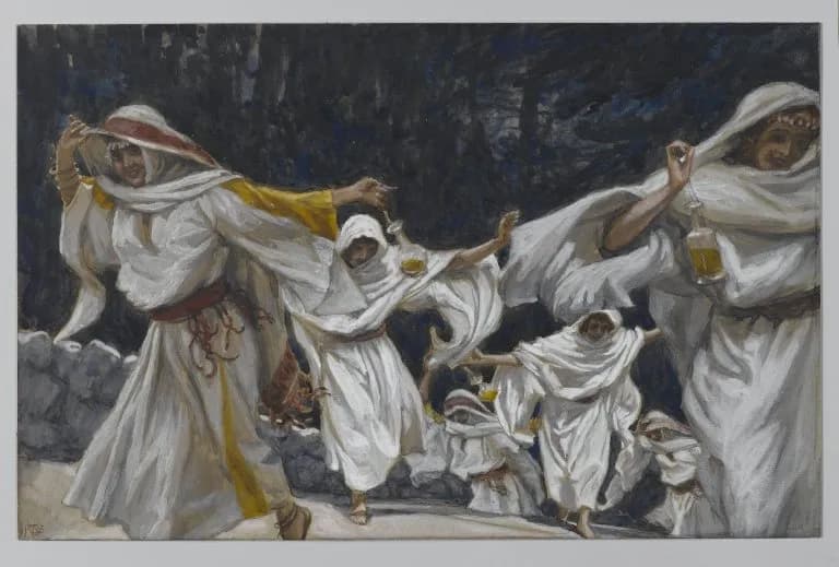 The Foolish Virgins by James Tissot depicting Matthew 25:1