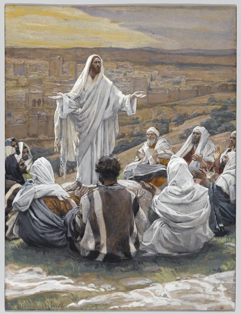 The Lord's Prayer by James Tissot depicting Matthew 6:9