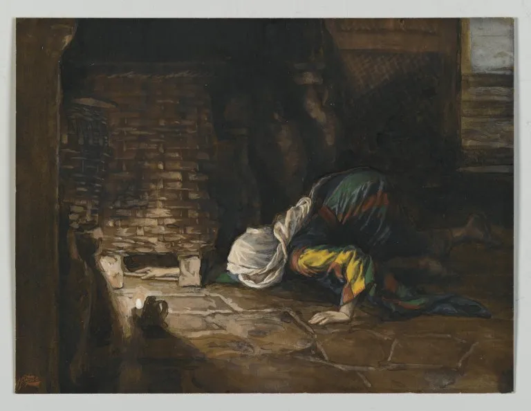 The Lost Drachma by James Tissot depicting Luke 15:8