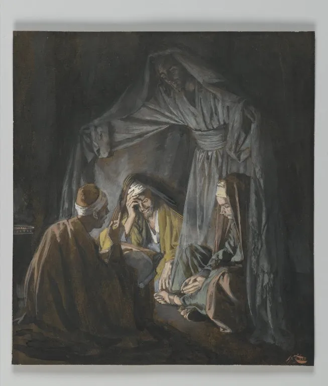 Two or Three Gathered in my Name by James Tissot depicting Matthew 18:20