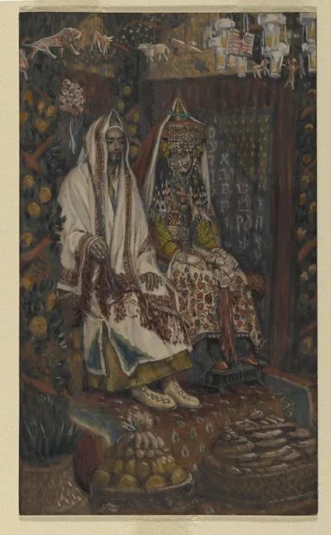 The Marriage Feast of Cana by James Tissot depicting John 2:6