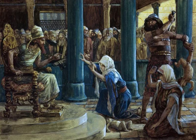 The Wisdom of Solomon (the Preacher concludes) by James Tissot depicting Ecclesiastes 12:9