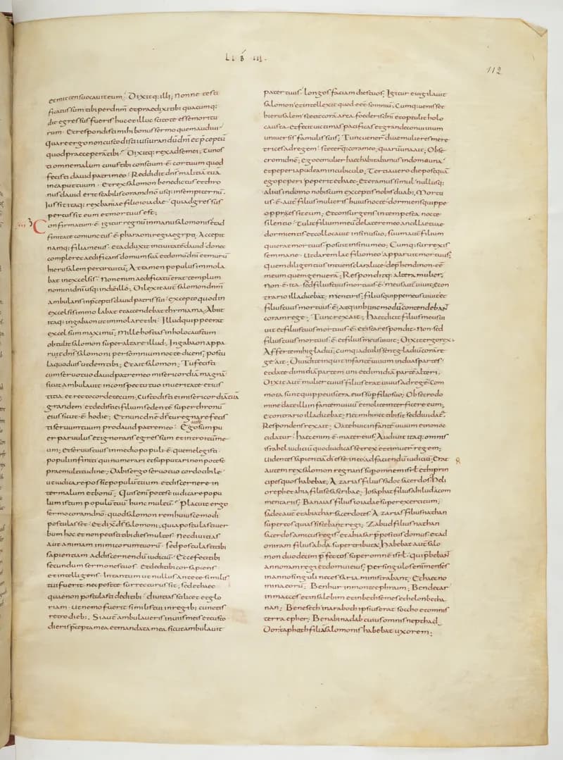 Vivian Bible, 1 Chronicles 20 (folio 231) by Master C. (Vivian Bible illuminator) depicting 1 Chronicles 20