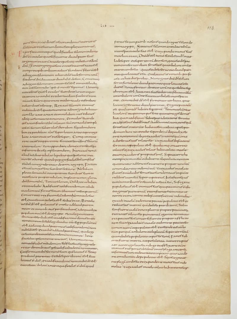 Vivian Bible, 1 Chronicles 27 (folio 235) by Master C. (Vivian Bible illuminator) depicting 1 Chronicles 27