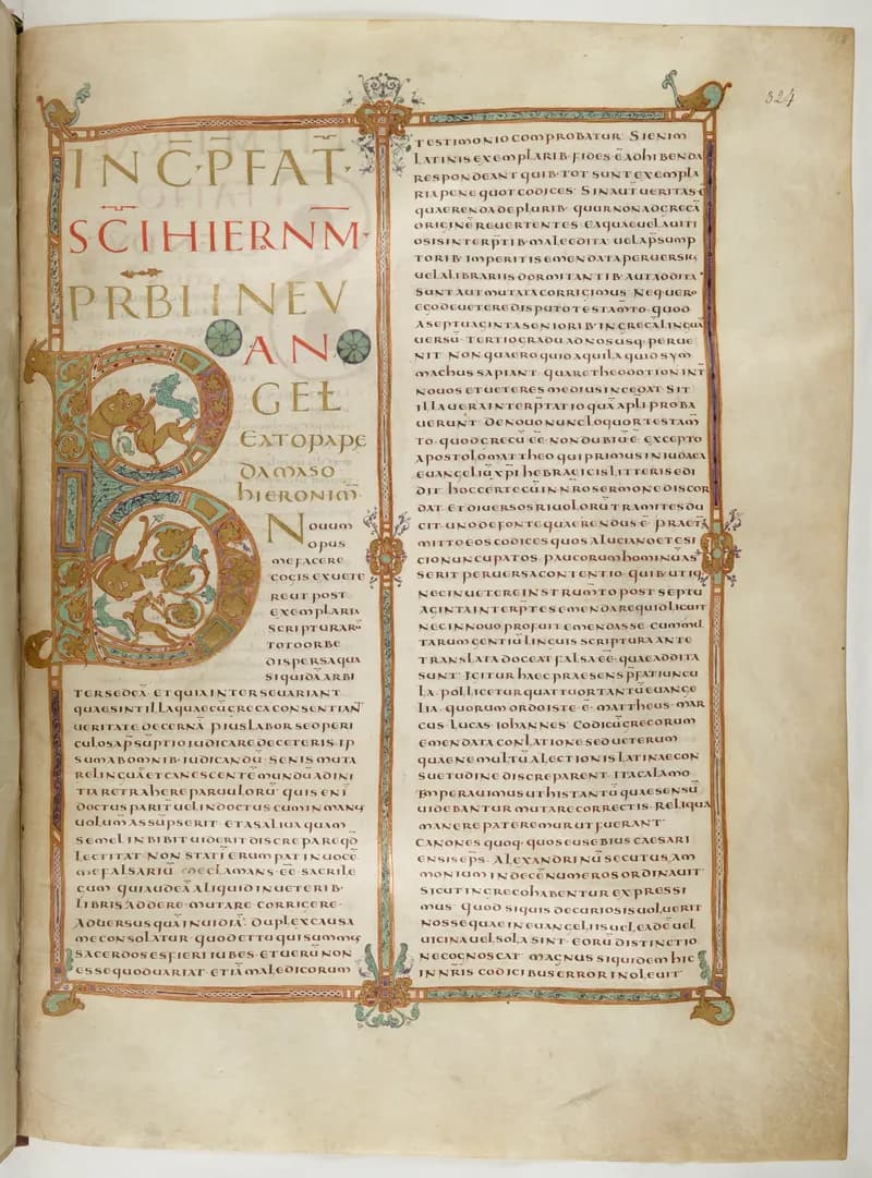 Vivian Bible, 1 Maccabees 9 (folio 655) by Master C. (Vivian Bible illuminator) depicting 1 Maccabees 9