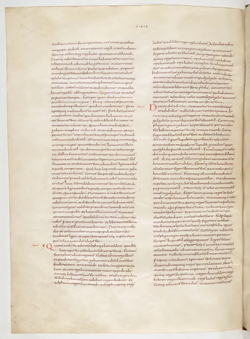 Vivian Bible, 1 Samuel 7 (folio 160) by Master C. (Vivian Bible illuminator) depicting 1 Samuel 7