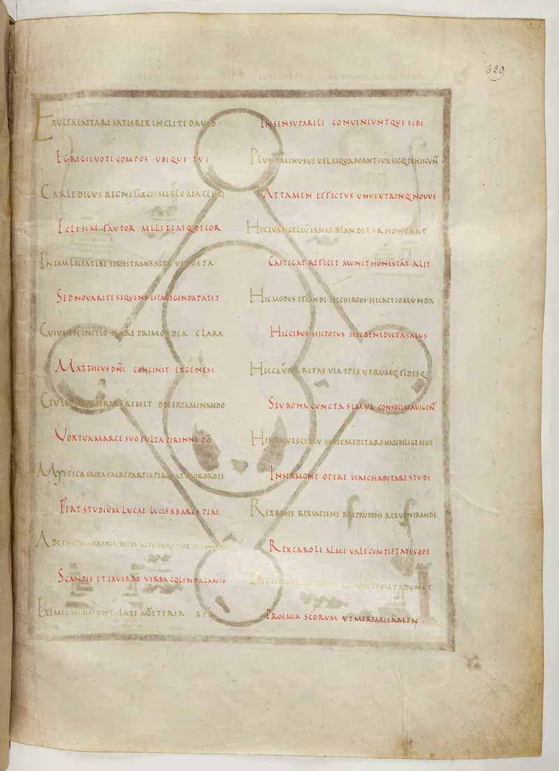 Vivian Bible, 2 Maccabees 8 (folio 665) by Master C. (Vivian Bible illuminator) depicting 2 Maccabees 8