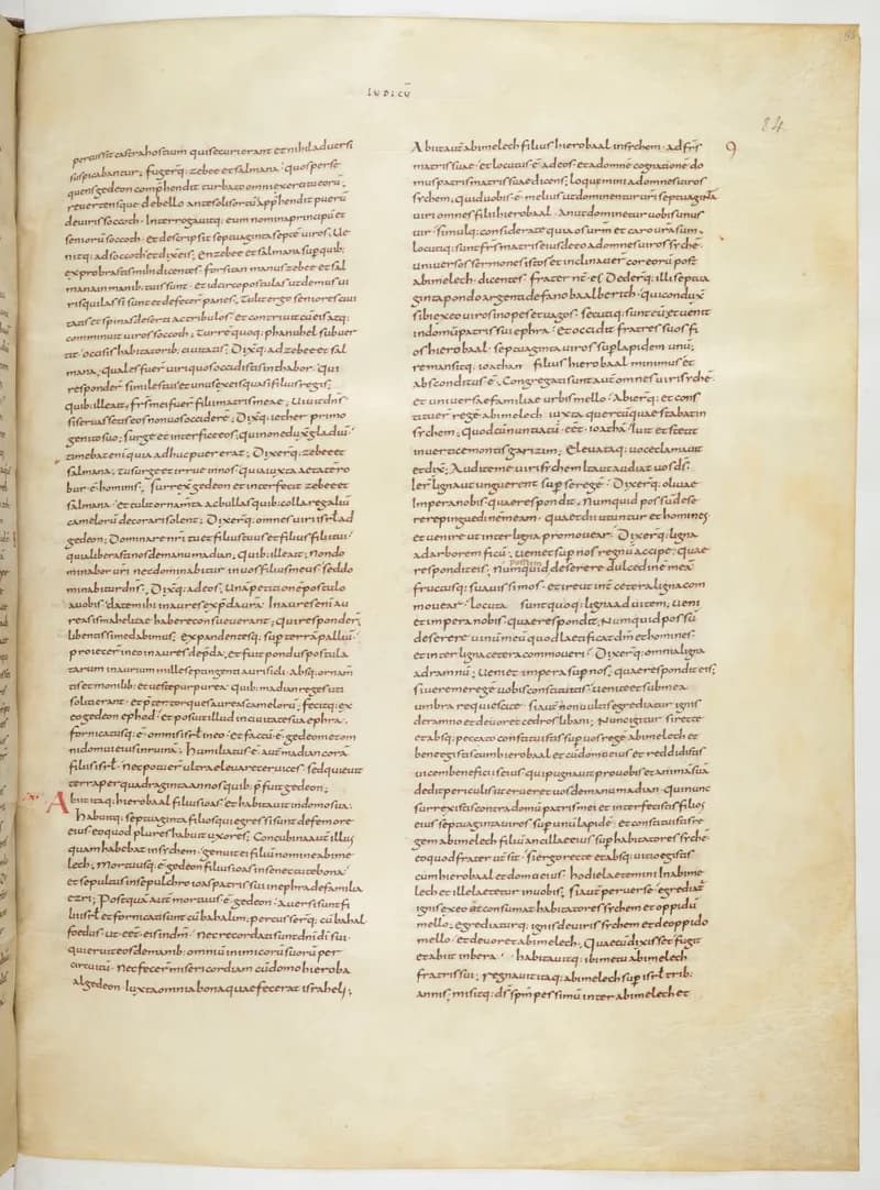 Vivian Bible, 2 Samuel 1 (folio 175) by Master C. (Vivian Bible illuminator) depicting 2 Samuel 1