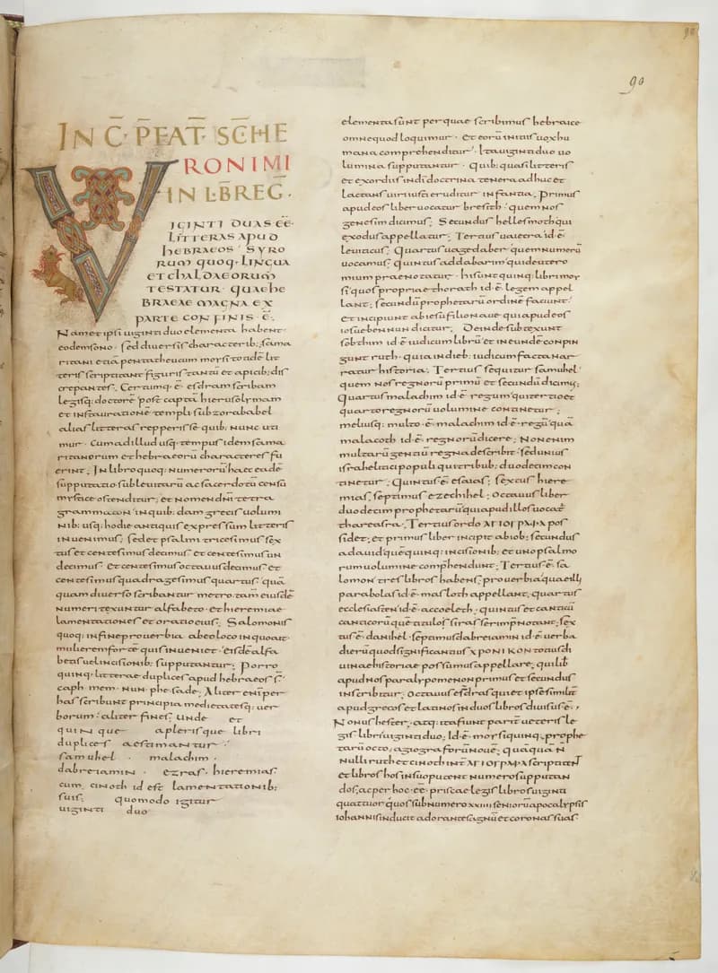Vivian Bible, 2 Samuel 20 (folio 187) by Master C. (Vivian Bible illuminator) depicting 2 Samuel 20