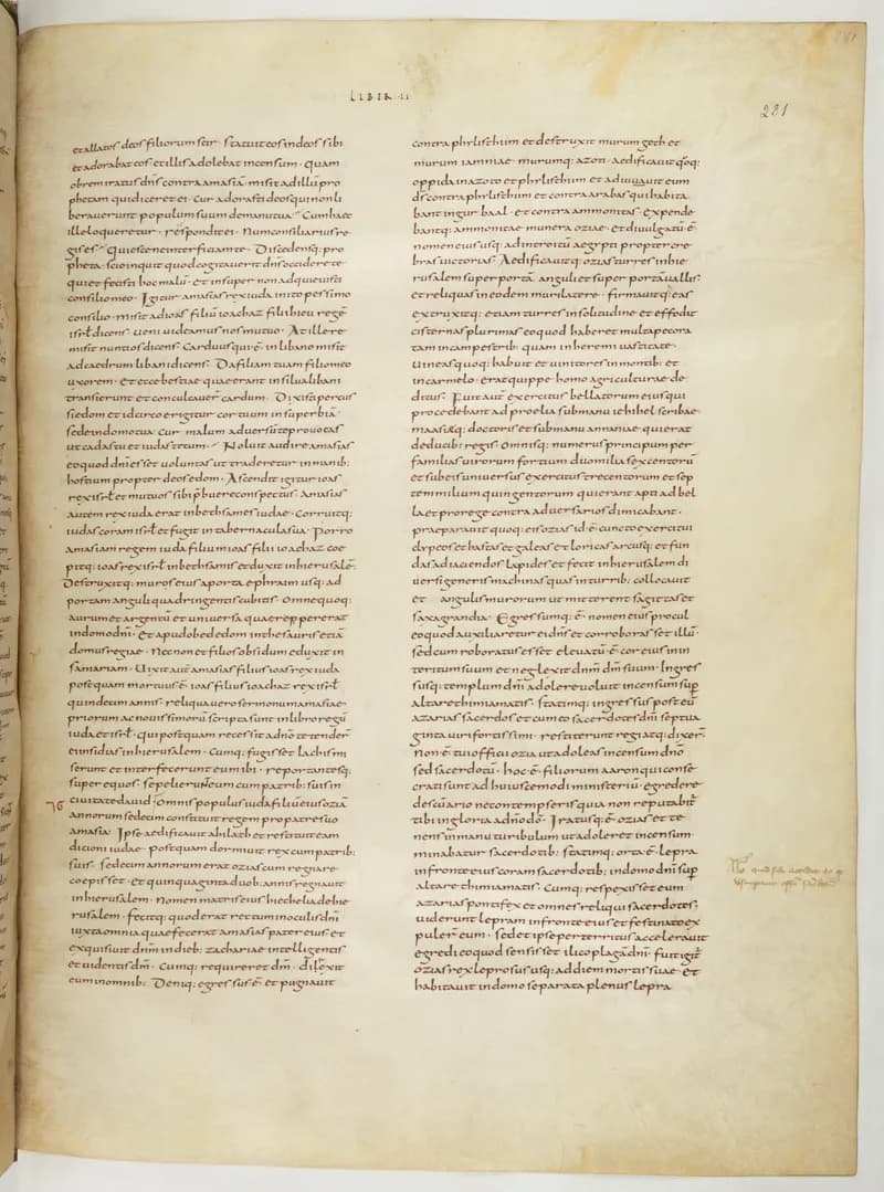 Vivian Bible, Baruch 2 (folio 569) by Master C. (Vivian Bible illuminator) depicting Baruch 2