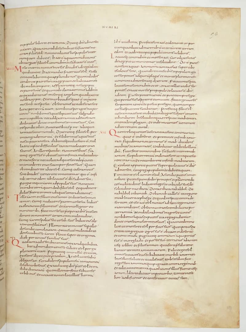 Vivian Bible, Deuteronomy 24 (folio 119) by Master C. (Vivian Bible illuminator) depicting Deuteronomy 24