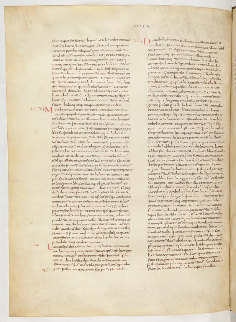 Vivian Bible, Deuteronomy 29 (folio 122) by Master C. (Vivian Bible illuminator) depicting Deuteronomy 29