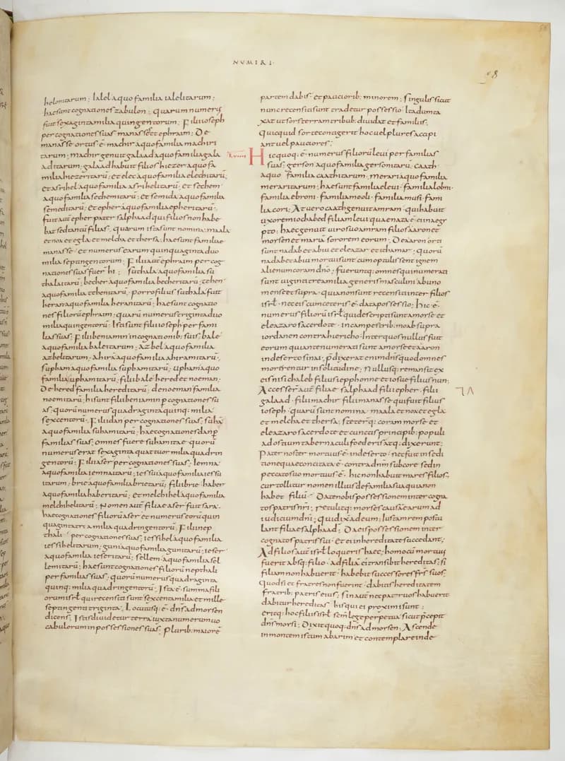 Vivian Bible, Deuteronomy 30 (folio 123) by Master C. (Vivian Bible illuminator) depicting Deuteronomy 30