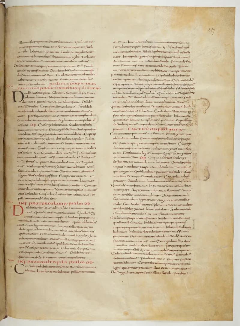 Vivian Bible, Ecclesiastes 9 (folio 441) by Master C. (Vivian Bible illuminator) depicting Ecclesiastes 9
