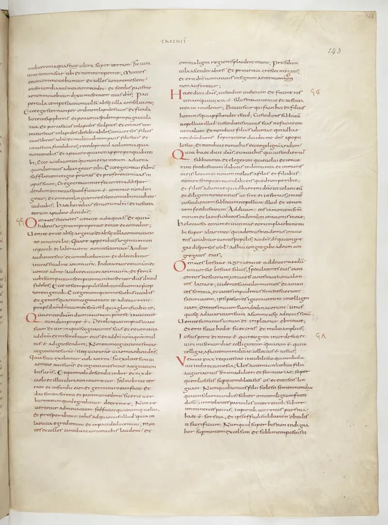 Vivian Bible, Esther 3 (folio 293) by Master C. (Vivian Bible illuminator) depicting Esther 3