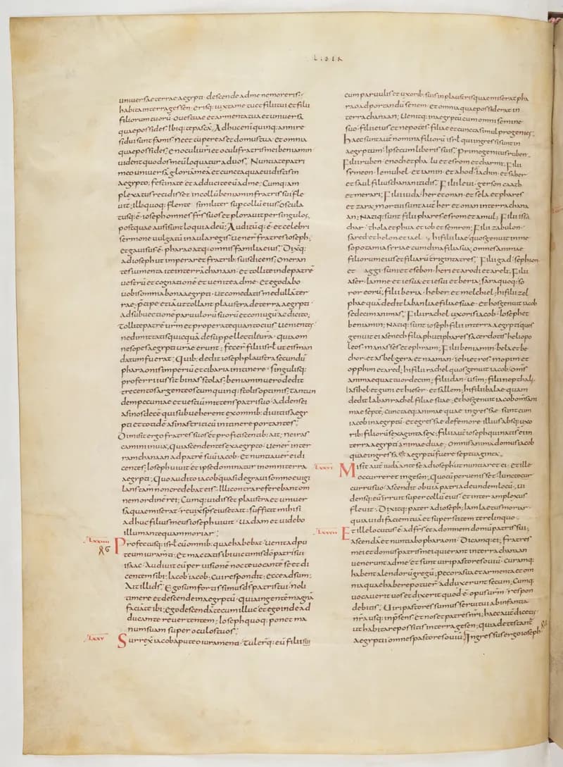 Vivian Bible, Exodus 26 (folio 56) by Master C. (Vivian Bible illuminator) depicting Exodus 26