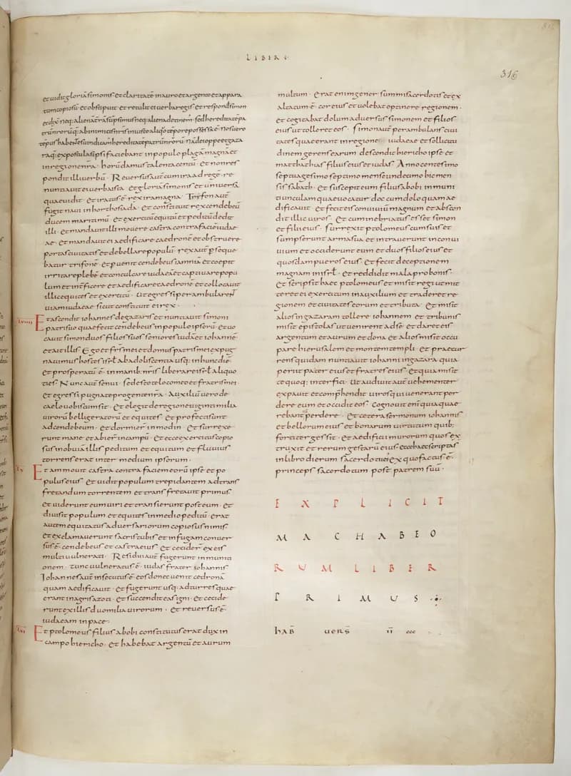 Vivian Bible, Haggai 2 (folio 639) by Master C. (Vivian Bible illuminator) depicting Haggai 2