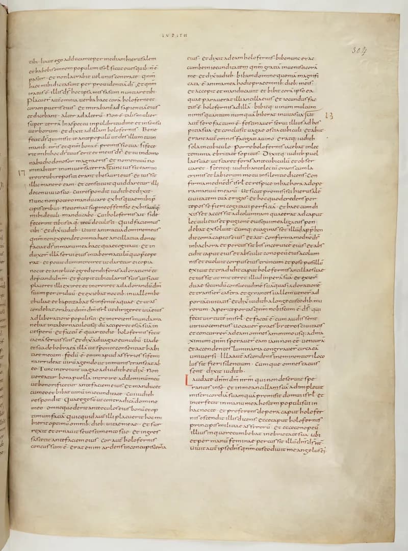 Vivian Bible, Hosea 10 (folio 615) by Master C. (Vivian Bible illuminator) depicting Hosea 10