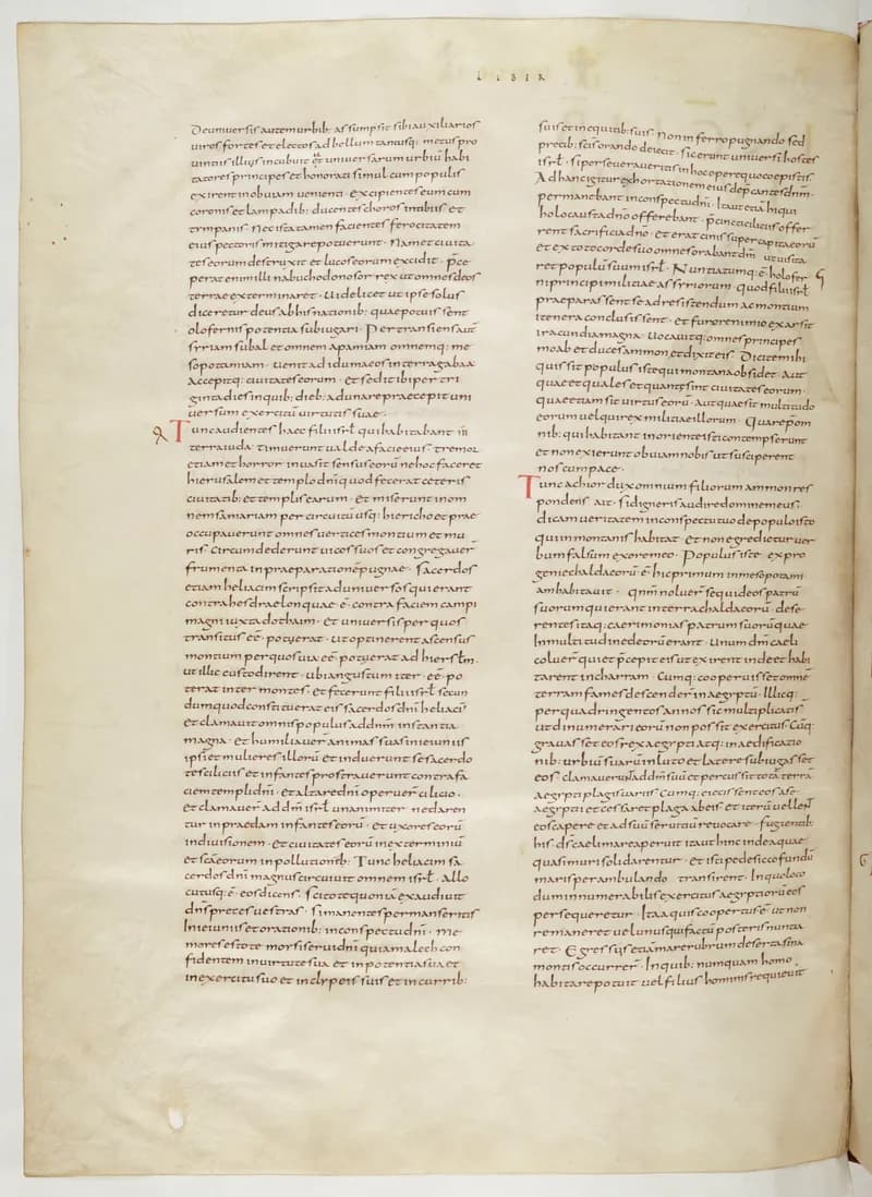 Vivian Bible, Hosea 2 (folio 610) by Master C. (Vivian Bible illuminator) depicting Hosea 2