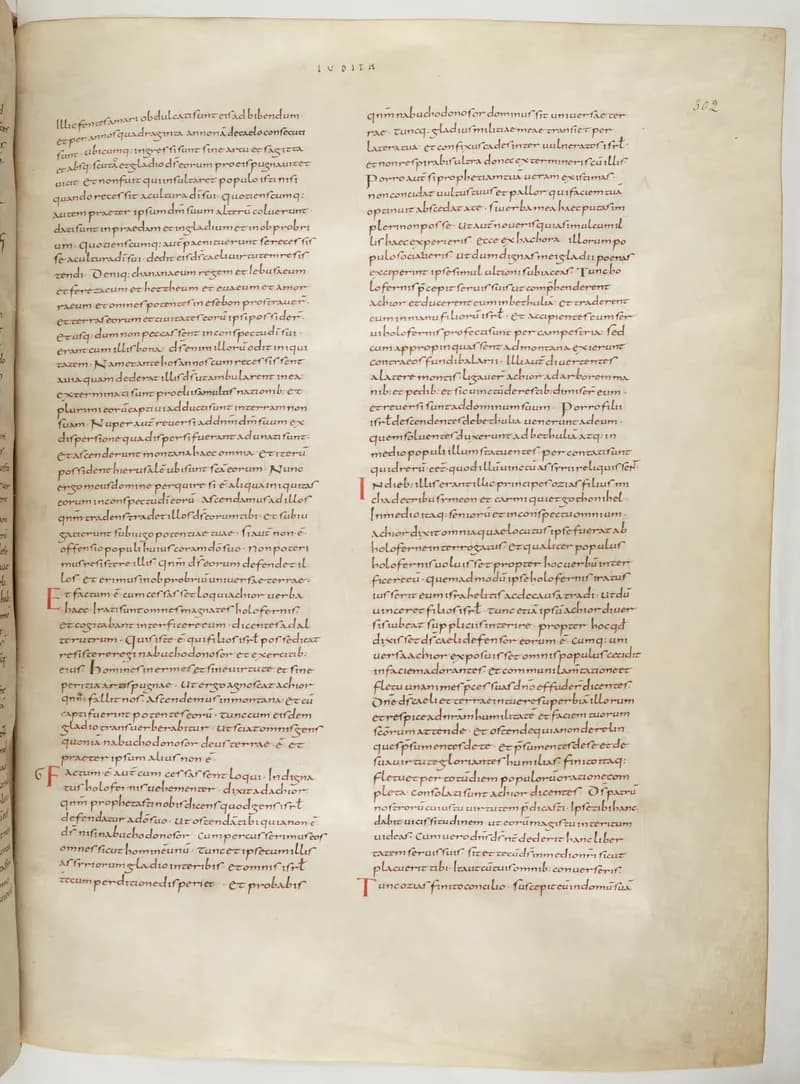 Vivian Bible, Hosea 4 (folio 611) by Master C. (Vivian Bible illuminator) depicting Hosea 4