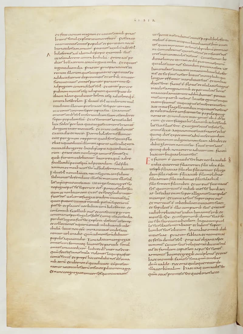 Vivian Bible, Hosea 6 (folio 612) by Master C. (Vivian Bible illuminator) depicting Hosea 6