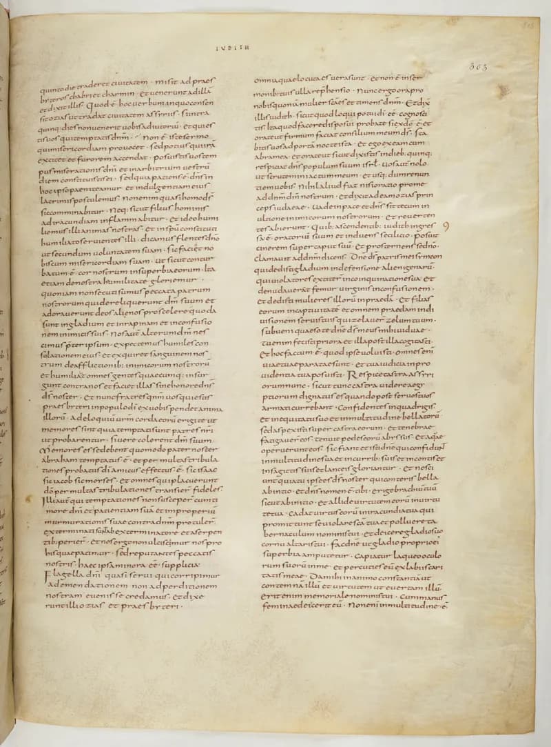 Vivian Bible, Hosea 7 (folio 613) by Master C. (Vivian Bible illuminator) depicting Hosea 7