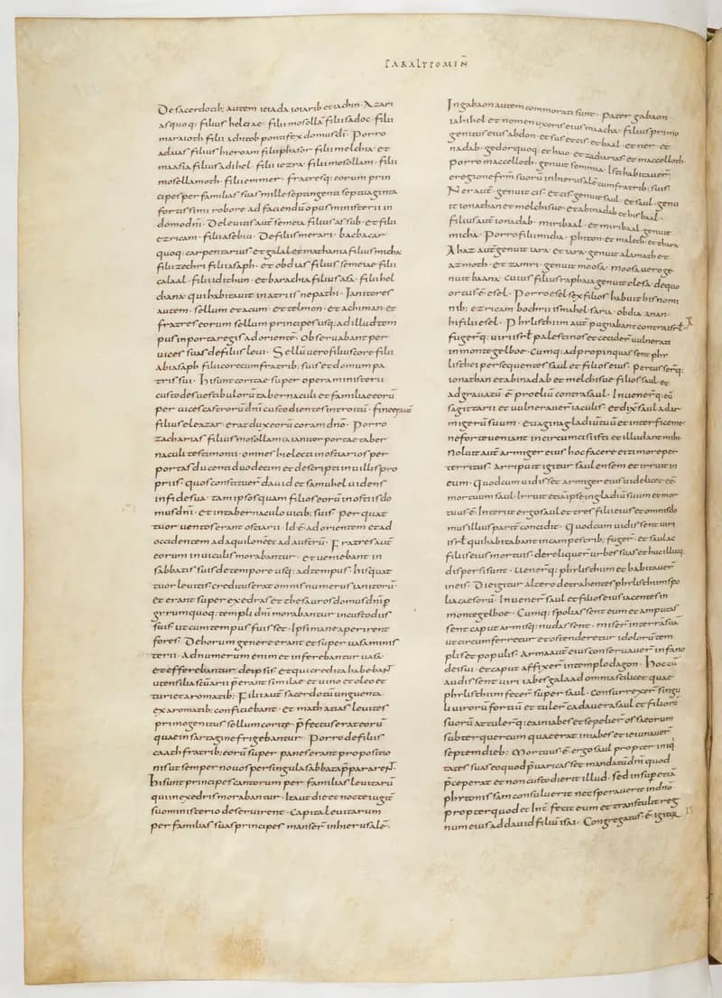 Vivian Bible, Jeremiah 19 (folio 544) by Master C. (Vivian Bible illuminator) depicting Jeremiah 19